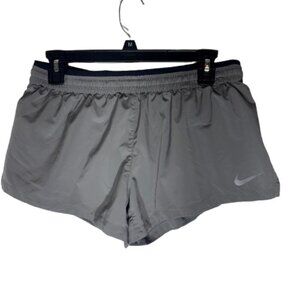 Women's Nike Dri-Fit Gray Running Shorts Size Medium